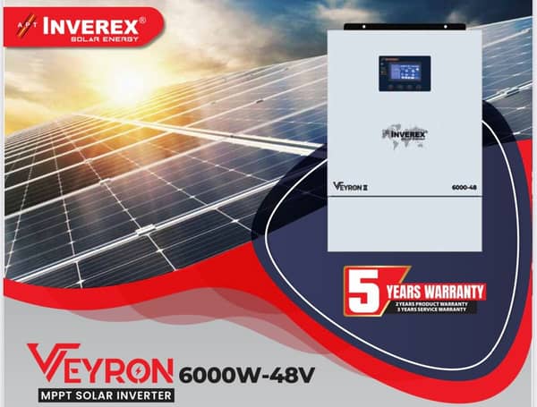 Inverex Veyron 6 KW Hybrid Solar Inverter Price in Pakistan - Mehran Solar  Company